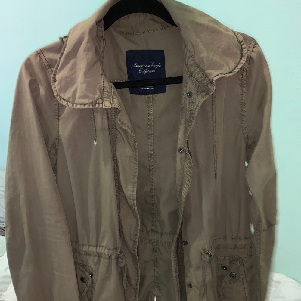 AE Olive Parka